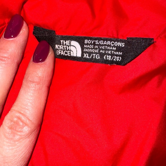 Red North Face Jacket - Picture 3 of 3